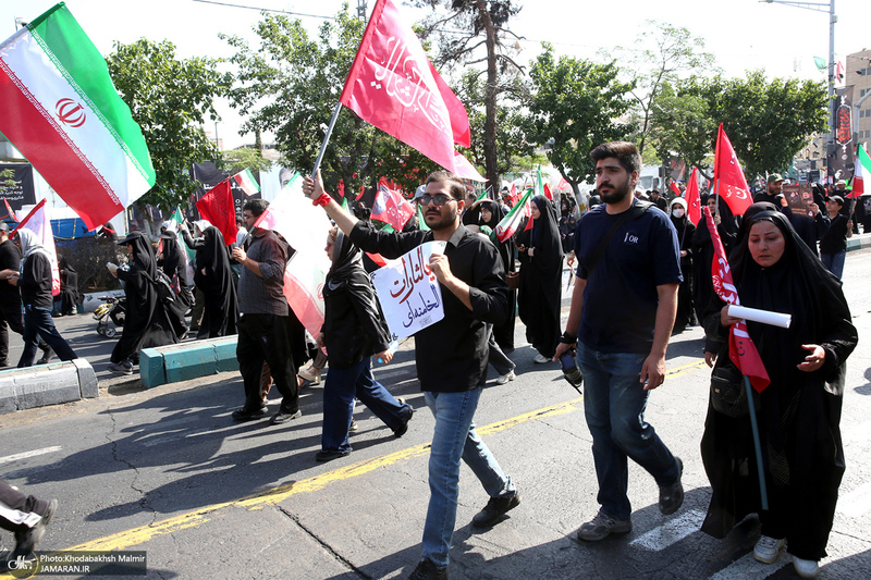 مراسم تشییع پیکر مطهر رهبر شهید انقلاب در تهران -5