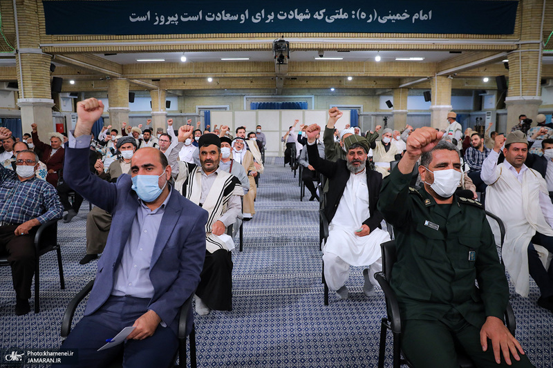 دیدار دست‌اندرکاران کنگره شهدای جامعه عشایری کشور با رهبر معظم انقلاب