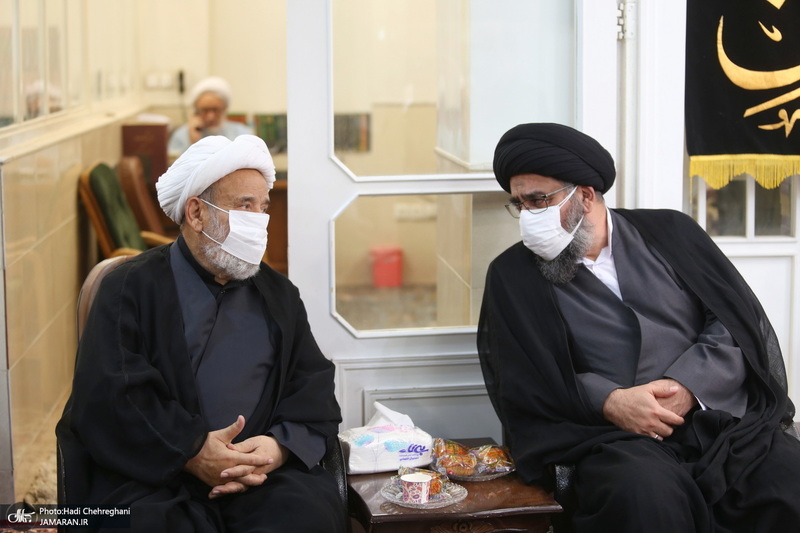 مراسم شهادت امام حسن مجتبی(ع) در بیت آیت الله العظمی فاضل لنکرانی(ره)