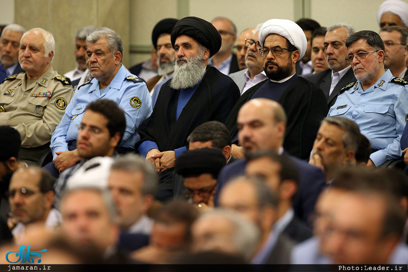 دیدار مسئولان نظام و سفرای کشورهای اسلامی با رهبر معظم انقلاب