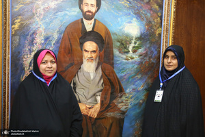 بازدید جمعی از دانشجویان مدارس امامیه پاکستان از بیت امام خمینی (س) در جماران