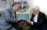  معاون اول رئیس‌جمهور به دیدار خانواده شهید برونسی رفت (6)