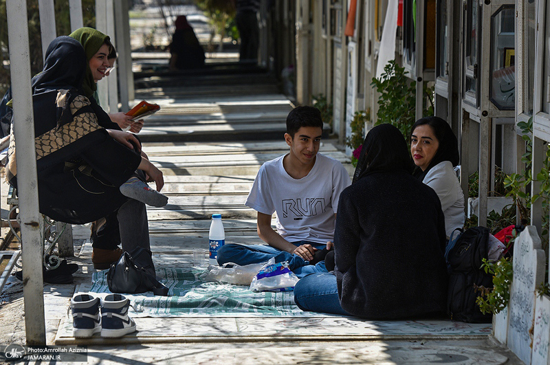آخرین پنجشنبه سال در بهشت زهرا (س) تهران