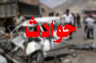 واژگونی مرگبار خودروی لکسوس در کلارآباد