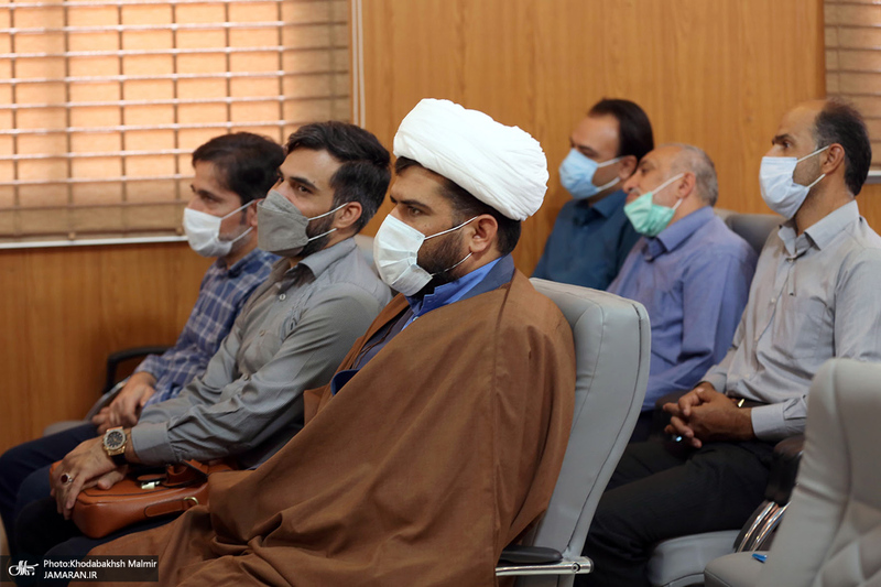 مراسم تودیع و معارفه سرپرست موسسه تنظیم و نشر آثار امام خمینی(س) نمایندگی قم