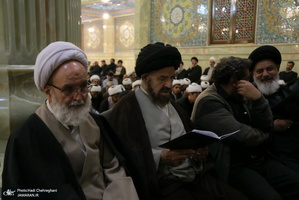 مراسم بزرگداشت آیت الله سیدجعفر خوانساری(ره) با حضور سید حسن خمینی