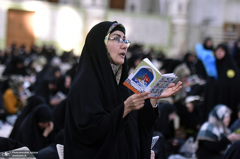 مراسم دعای عرفه در حرم مطهر امام خمینی (س)