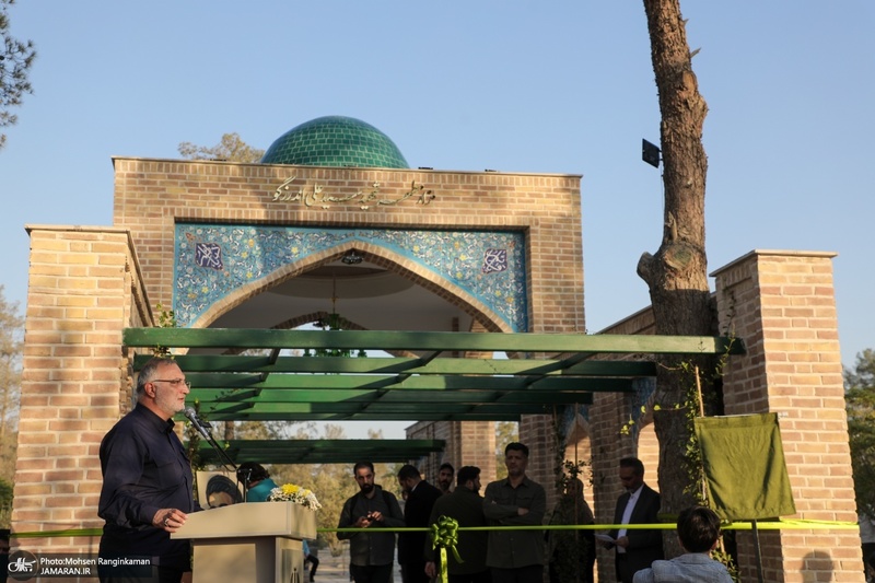 مراسم رونمایی از بنای یادمان مزار شهید سید علی اندرزگو