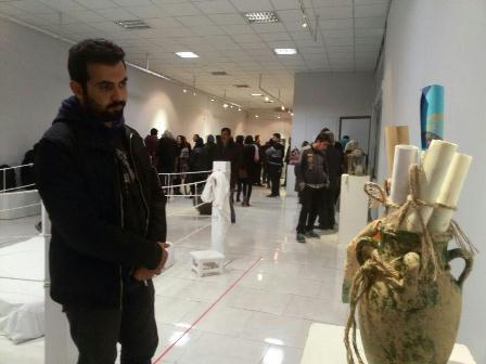 نمایشگاه  گروهی مجسمه و چیدمان در نگارخانه ارومیه گشایش یافت