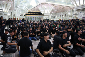 مراسم عزاداری شب عاشورای حسینی (ع) در حرم امام خمینی (س) 2