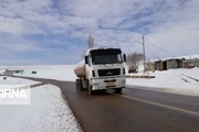 کولاک برف تردد در ۲ جاده خراسان رضوی را ممنوع کرد