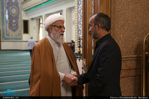 مراسم ترحیم مادر یکی از کارکنان موسسه تنظیم و نشر آثار امام خمینی(س)