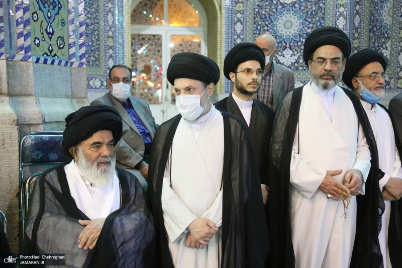 مراسم چهلمین شب درگذشت آیت الله العظمی سید محمدسعید حکیم در قم‎