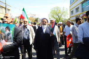 راهپیمایی باشکوه روز قدس در قم -2