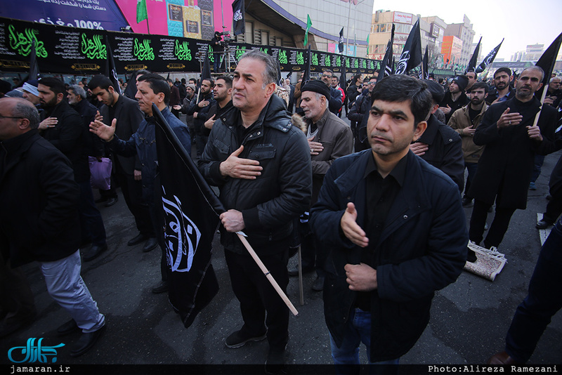 مراسم عزاداری روز شهادت حضرت زهرا(س) در سطح شهر تهران