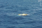 بالگرد سقوط کرده در خلیج فارس کشف شد + عکس