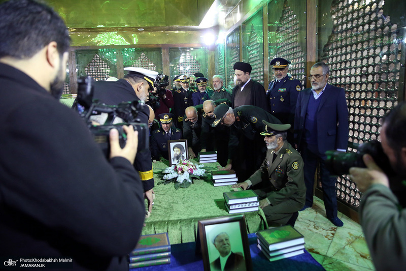 تجدیدمیثاق فرماندهان و کارکنان نیروهای مسلح با آرمان‌های امام خمینی (س) -1