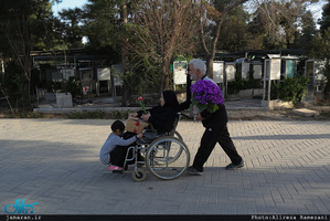 آخرین  پنجشنبه سال در گلزار شهدا