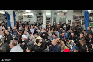 مراسم عزاداری شهادت امام صادق (ع)  در بیت آیت الله العظمی صانعی (ره)