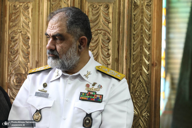 مراسم تکریم ۵۷ شهید گلگون کفن ارتش جمهوری اسلامی ایران