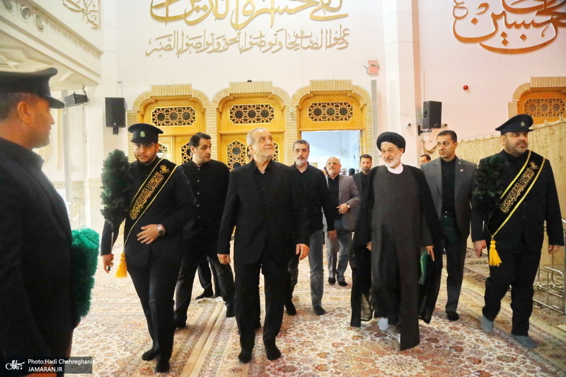سفر رئیس جمهوری به قم و دیدار با مراجع و علما -1