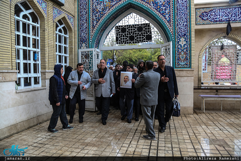 مراسم تشییع مرحوم داود احمدی نژاد 