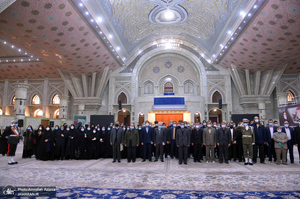 تجدید میثاق مدیران و کارکنان نهضت سواد آموزی با آرمان های حضرت امام(س)