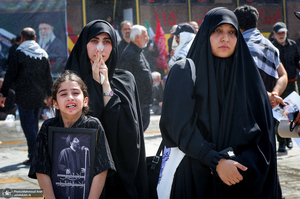 مراسم وداع با رهبر شهید انقلاب در مصلی تهران -3