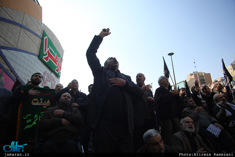 مراسم عزاداری روز شهادت حضرت زهرا(س) در سطح شهر تهران