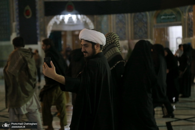 شب شهادت ثامن الحجج(ع) در حرم کریمه اهل بیت(س)