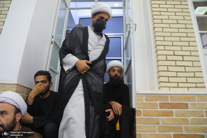 مراسم وداع با آیت الله العظمی شبیری زنجانی (ره)