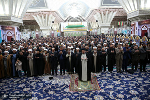 مراسم عزاداری شب شهادت حضرت زهرا (س) در حرم امام خمینی