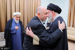 دیدار رئیس و اعضای شورای رهبری حماس با رهبر معظم انقلاب