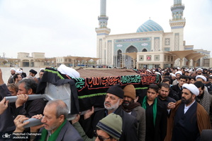 مراسم تشییع و خاکسپاری حجت الاسلام والمسلمین حاج شیخ عباس صالحی منش(ره)