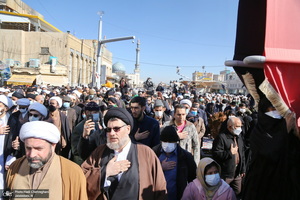 مراسم تشییع آیت الله العظمی صافی گلپایگانی (ره) در قم - 2