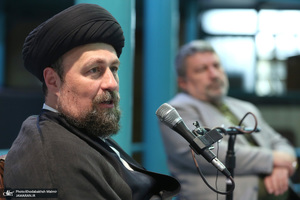 دیدار اعضای شورای مرکزی حزب اعتماد ملی با سید حسن خمینی