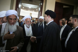 حاشیه تجدید میثاق اعضای مجلس خبرگان رهبری با آرمان‌های امام خمینی(س)؛