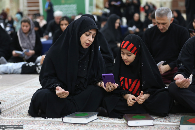 احیای شب نوزدهم ماه رمضان در حرم مطهر امام خمینی (س)