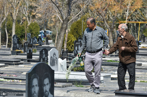 آخرین پنجشنبه سال در بهشت زهرا (س) تهران