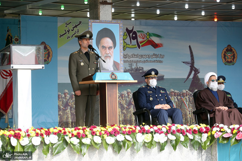 «رژه خدمت» ارتش جمهوری اسلامی ایران در تهران