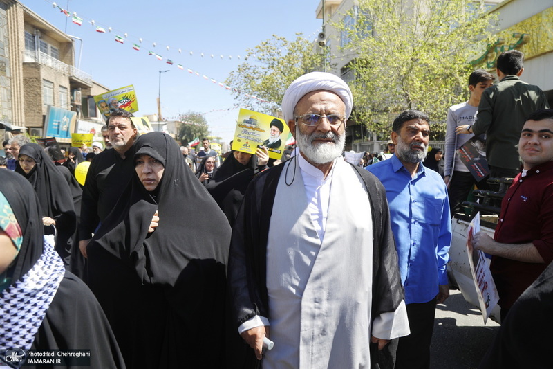 راهپیمایی باشکوه روز قدس در قم - 2