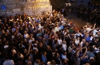 سرکوب نمازگزاران فلسطینی