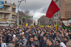 راهپیمایی مردم سراسر کشور در محکومیت ترور سردار قاسم سلیمانی 