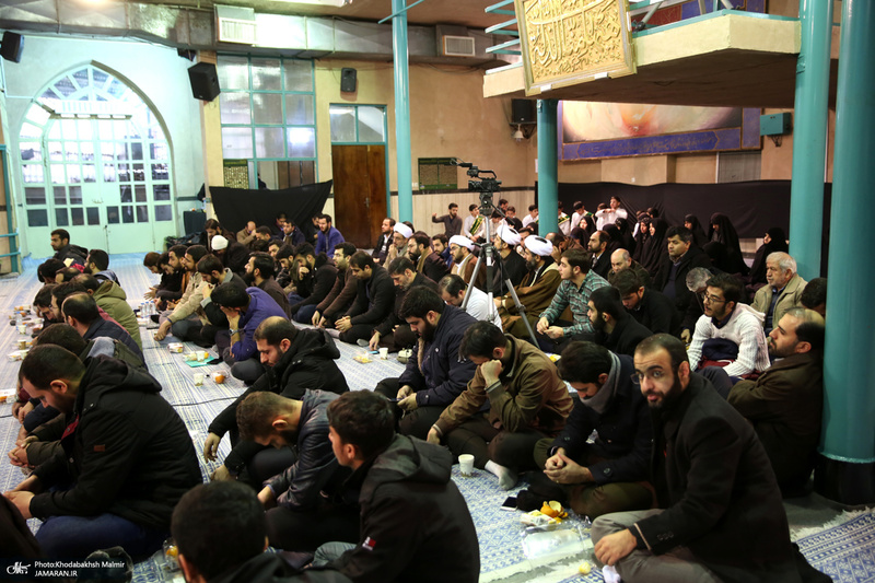 مراسم چهلمبن سالگرد تاسیس اتحادیه انجمن اسلامی دانش آموزان درحسینیه جماران