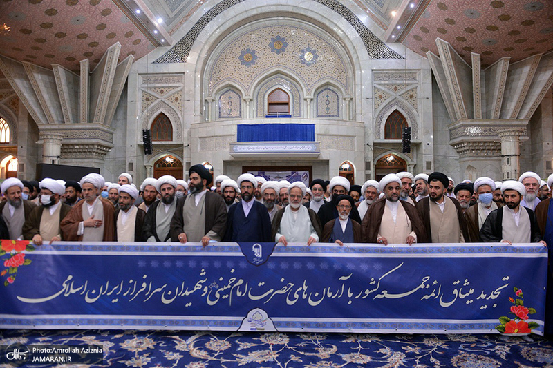 تجدید میثاق ائمه جمعه سراسر کشور با آرمان‌های امام خمینی (س)