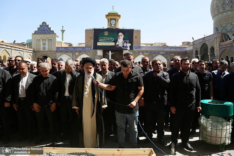 مراسم تشییع برادر آیت الله هاشمی رفسنجانی