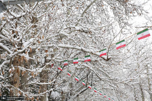 بارش برف در تهران