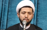 مراسم جشن میلاد امام عصر‌(عج) در دفتر آیت‌الله العظمی فاضلی بهسودی (6)