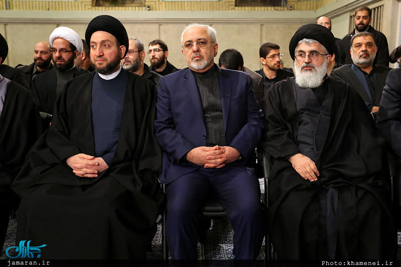 مراسم ترحیم آیت الله هاشمی رفسنجانی در حسینیه امام خمینی(ره)