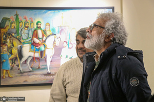 بازدید دو کارگردان مطرح سینمای ایران از رویدادهای هنری هفته بر آستان آفتاب‎